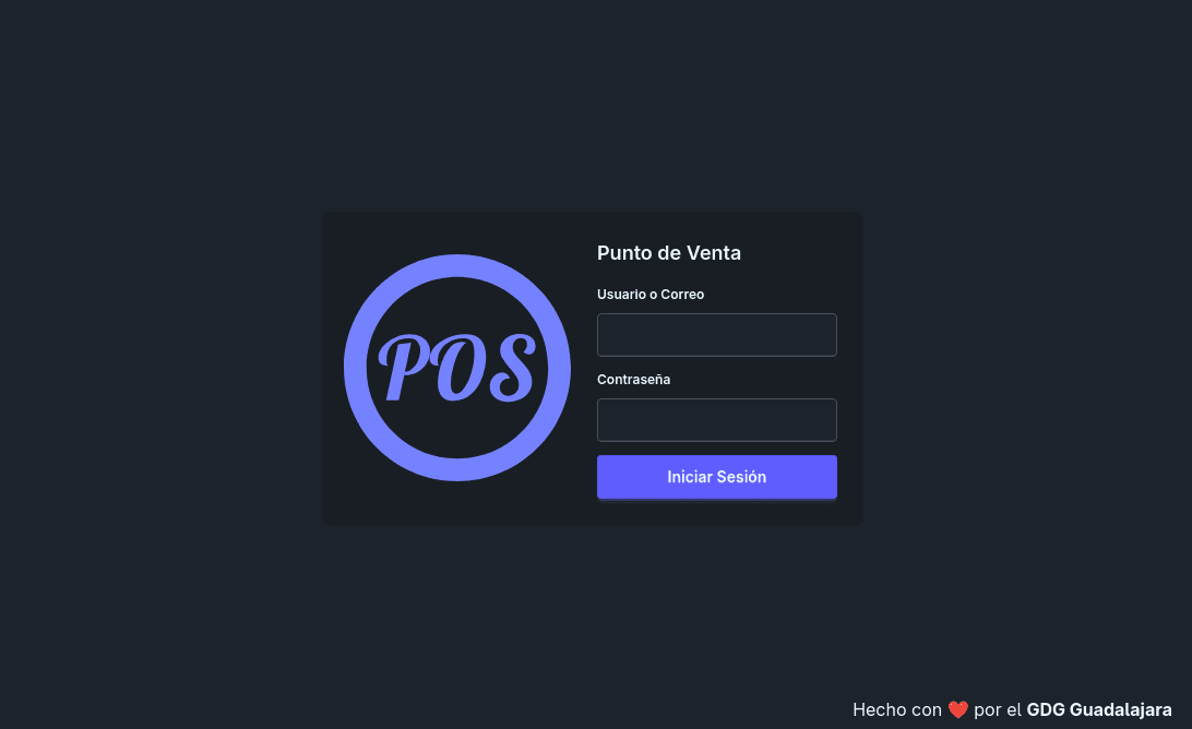 Point Of Sale, captura 1