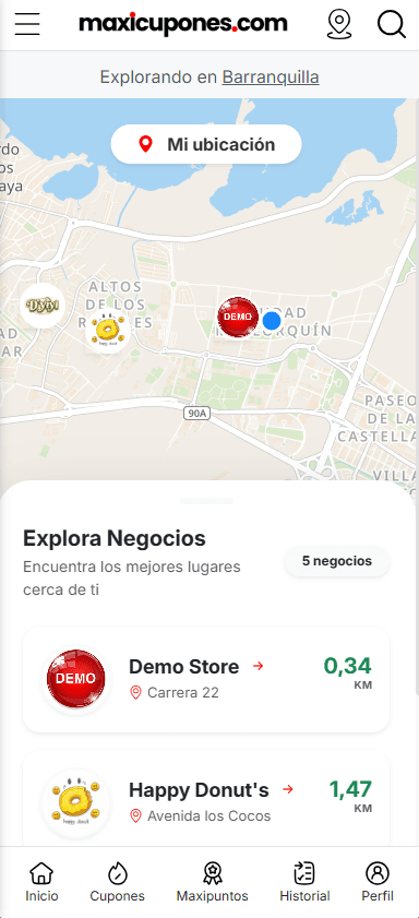 Maxicupones.com, captura 5